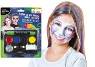 Sada 9 dielov na maľovanie na tvár a vlasy Kidea