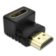 HDMI 2.0 ADAPTÉR UHLOVÝ ADAPTÉR 90 4K FULL HD