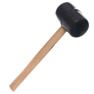 KLADIVO GUMOVÉ 0,5kg RÚČKA DREVENÁ 30cm 500g
