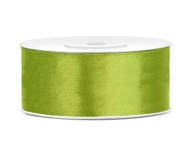 JABLKO ZELENÁ SATÉNOVÁ STUHA 25mm/25m