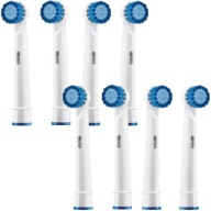8 CITLIVÝCH ČISTÝCH HLÁV PRE KEFKY ORAL-B