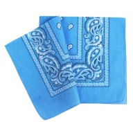 BANDAM, BANDANA, ŠATKA, MODRÁ, MODRÁ