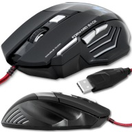 MYŠ HERNÁ MYŠ PC 2400 DPI USB KÁBLOVÁ