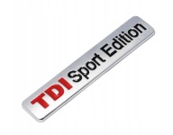 ZNAK ODZNAK TDI SPORT EDITION VW ŠKODA ČIERNA