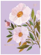 Zápisník A4, 60 linajkových strán GARDEN Flowers mix