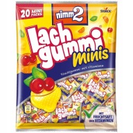 Śmiejżelki Mini Nimm2 Lach Gummi Fruit Jelly 20 ks 210g DE