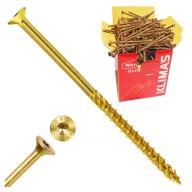 TESÁRSKE SKRUTKY NA DREVO 3,5x30 TAPERED TORX 500 ks KMWHT-35030 KLIMAS