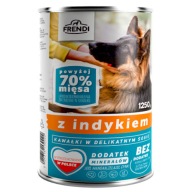 Frendi veľké plemená psov kusy s morkou 1250g