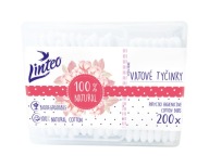 Vatové tyčinky Linteo 200 ks.