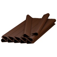 12x PLOTOVÉ PÁSKY SVORKY HÁKY KRYT NA PLOT 19cm HNED