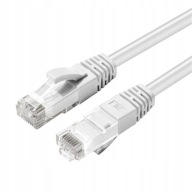 MicroConnect CAT6A UTP 0,5m Biela LSZH