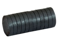 20mm magnety na tabuľu (12 ks) čierne
