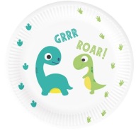 Dinosaury papierové taniere 6 kusov Narodeninové