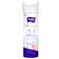 Bella okrúhle bavlnené kozmetické tampóny 80 ks.