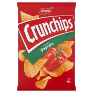 Crunchips Zemiakové lupienky s príchuťou papriky 140g