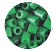 Hama MIDI Beads 1000 Beads 207-10 Zelená