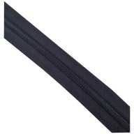 Páska na zips 5 mm čierna