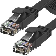 LAN ETHERNET INTERNET KRÚBENÝ PÁROVÝ KÁBEL RJ45 UTP CAT6 CAT 6 3M