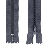 ŠPIRÁLOVÝ Zips #3 TENKÝ - 20 CM - GRAFIT