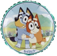 Fóliový balónik Psík BLUEY Blue Birthday Party 45cm