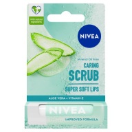NIVEA Peeling na pery v rúži s aloe - ošetrujúci a vyhladzujúci 4,8g