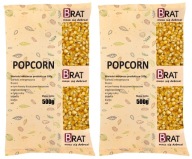 POPCORN Kukuričné ​​zrná na praženie 1kg bez soli