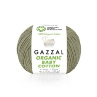 Priadza GAZZAL BIO BABY BAVLNA 431 tmavo béžová