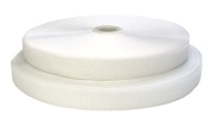 VELCRO 3cm VELCRO PÁSKA OBOJSTRANNÁ BIELA ​​30mm - 5 metrov