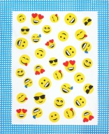Bavlnená kuchynská utierka 50x64 Grécke modré emotikony