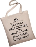 EKO BAVLNENÁ TAŠKA DARČEK DEŇ UČITEĽOV 752
