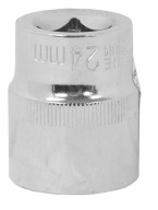 12-UHOLOVÁ ZÁSUVKA 24 MM C.V 1/2' 