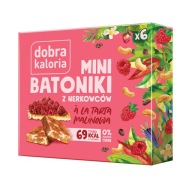 Mini kešu tyčinky a la malinový koláč 102 g Dobrá Kaloria
