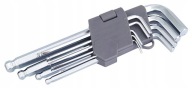 E8D22 SÚPRAVA HEX GULOVÝCH ŠESTIHRANNÝCH KĽÚČOV 180 mm 9