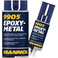 EPOXIDOVÉ LEPIDLO NA KOV EPOXIDOVÉ KOVOVÝ MANNOL NA HLINÍK OCEĽ 24 ML