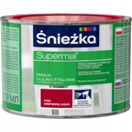 Śnieżka Supermal olejovo-ftalový email RED F590 lesk 0,4L