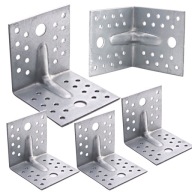 TESÁRSKA OCELOVÁ UHĽOVÁ STAVEBNÁ ŠKÁRA NA DREVO 80x80x80 mm 5 ks