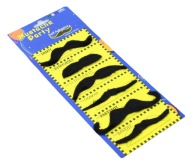 Samolepiace MUSTACHES 6KS black party party