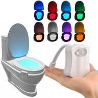 LED LAMPA PRE WC, SENZOR POHYBU A SVETLA