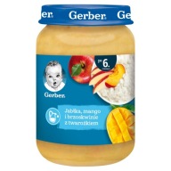 Gerber Dezert Jablká mangový tvaroh 190g