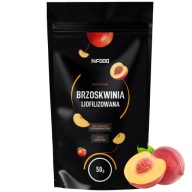 Mrazom sušená broskyňa 100% plátky 50g HiFOOD