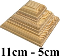 Baldachýny na drevenom stĺpiku Pyramída typ 11cm - 5cm