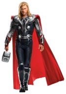 NÁLEPKA DEKORÁCIA NA OKNO SKLENÉ ZRKADLO AVENGERS THOR