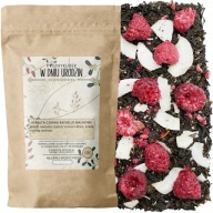 Čierny čaj ako DARČEK Narodeninám Rafaello Malina 50g