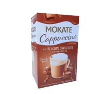 MOKATE CAPPUCINO BELGICKÁ ČOKOLÁDA 160g DÁTUM: 2025/06/02