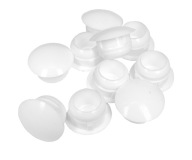 BIELA ​​zátka do technologického otvoru Fi 10 mm, 10 ks, zátka zátka 10 mm