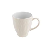 BASIMA krémový hrnček 350ml FLORINA