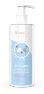 Nacomi Baby Emulzia na umývanie a šampón na telo