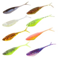 Lastovička FISH FRY sada 5,5 cm guma DROP SHOT ostriež pstruh 8 kusov diviny