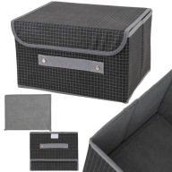 ORGANIZER BOX KONTAJNER SO SUCHÝM CESTOM NA PRÁDLO TEXTILNÁ KRABIČKA 26x20x16