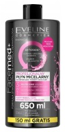 EVELINE COSMETICS FACEMED+ MICELÁRNE TEKUTÉ TEKUTÉ 3V1 PROFESSIONAL 650ML